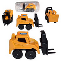 3"x1-1/4"x3/4" Die Cast Forklift w/ Full Color Graphics